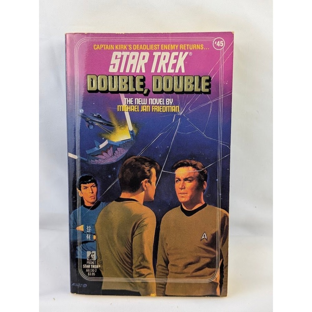 Pocket Books Star Trek Double Double Michael Jan Friedman #45